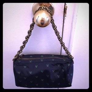 J Crew navy barrel bag tennis purse